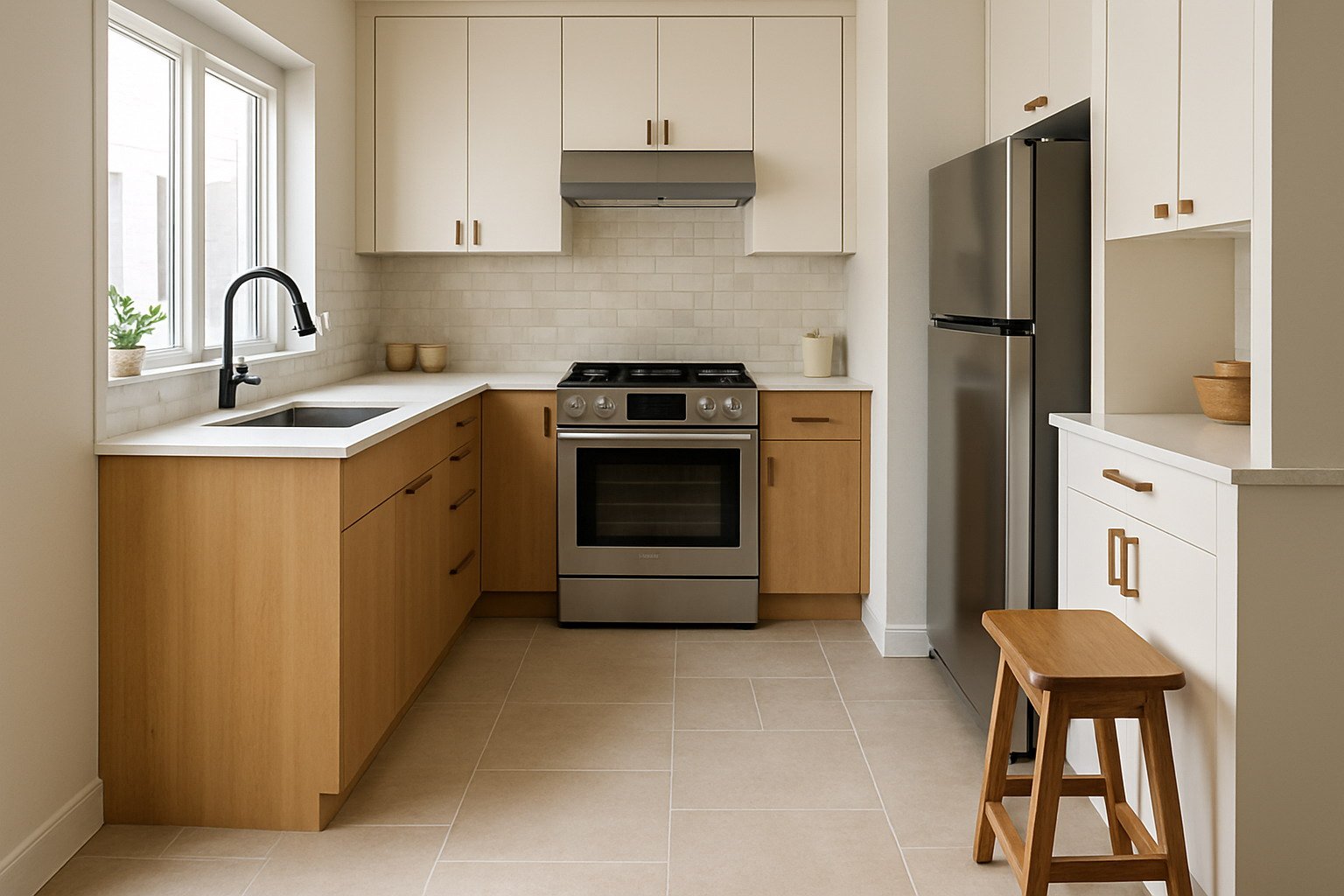 Small Kitchen Flooring Trends 2026