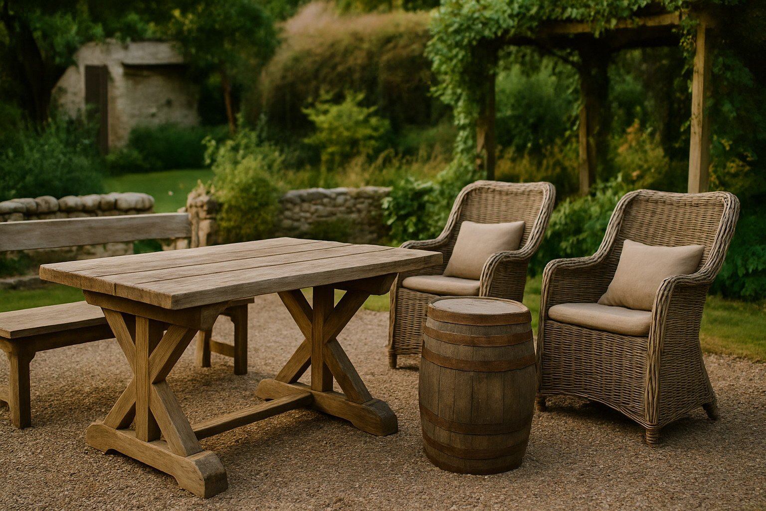 Rustic Garden Furniture Trends 2026